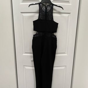 Express black jumpsuit